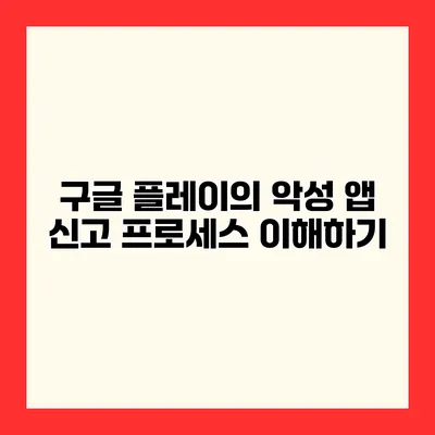 구글 플레이의 악성 앱 신고 프로세스 이해하기