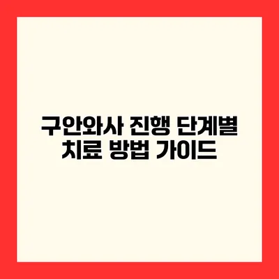 구안와사 진행 단계별 치료 방법 가이드