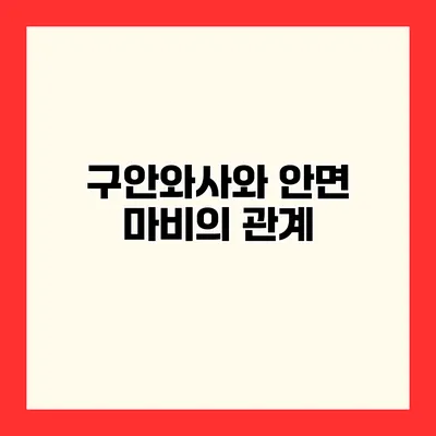 구안와사와 안면 마비의 관계